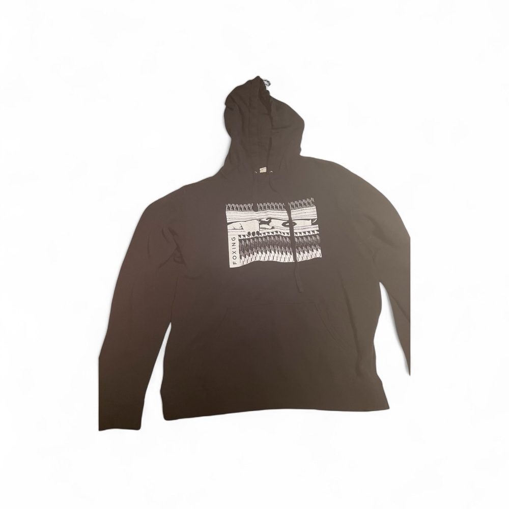 Fox Racing Gray Graphic Pullover Hoodie | Juniors L | Fleece Streetwear - Picture 4 of 5